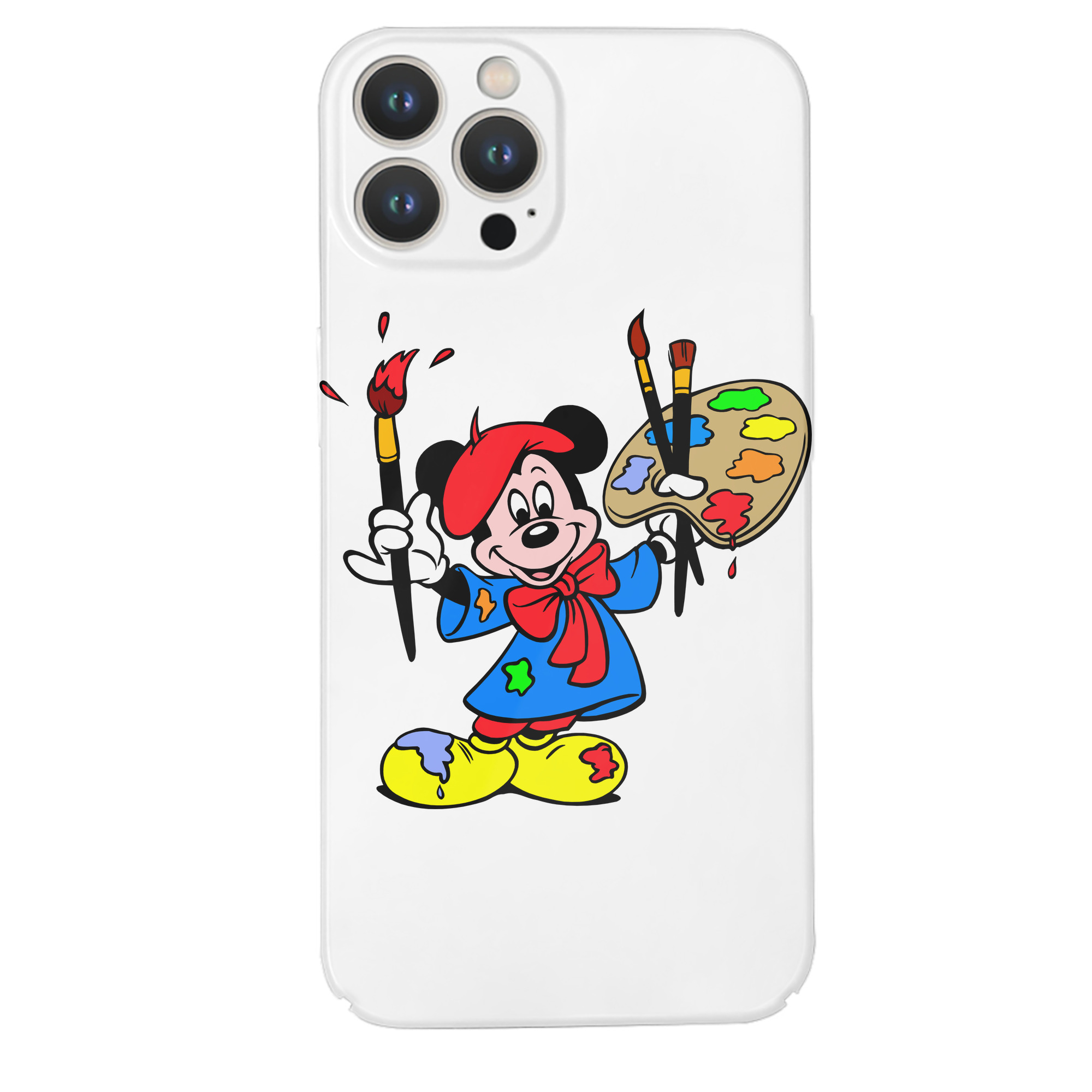 （画像用） ミッキーマウス Mickey Mouse 【iPhone 14シリーズ対応】ハードケース